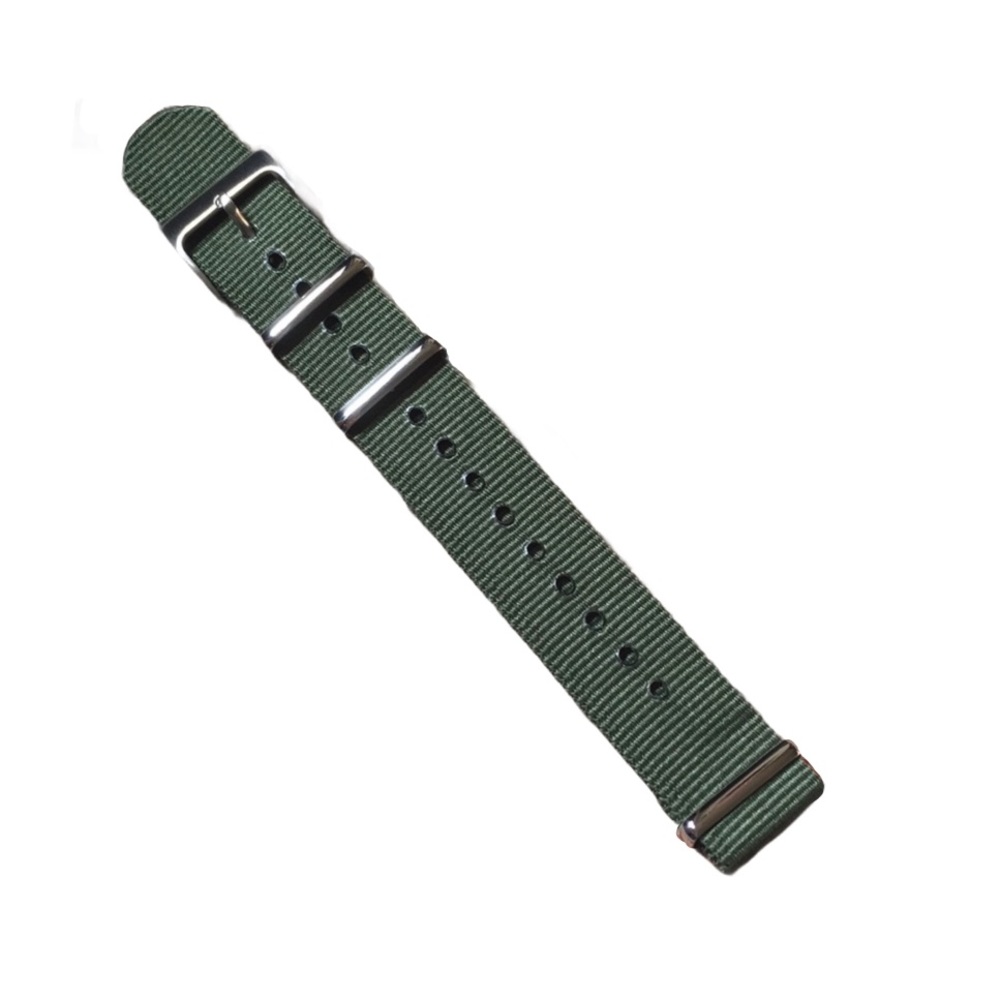 Fossil Green Nylon Watch Strap